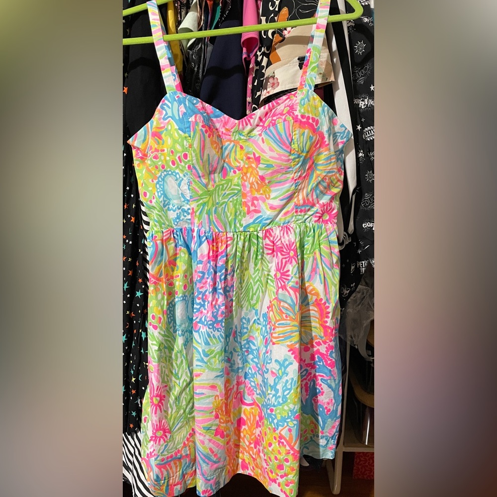 Lilly Pulitzer Ardleigh Dress in Lover’s Coral Size 10